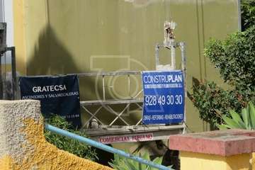 Accidente laboral en las obras del ARRU de Jinámar (Foto TA)